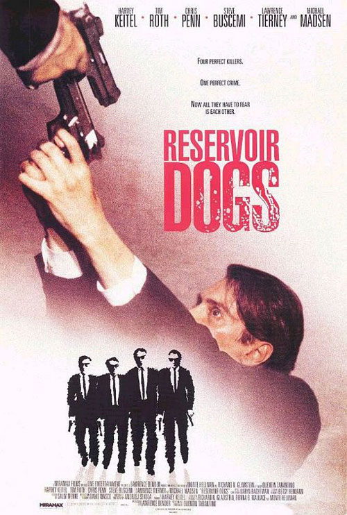 Affiche : Reservoir Dogs - 1992 - Quentin Tarantino